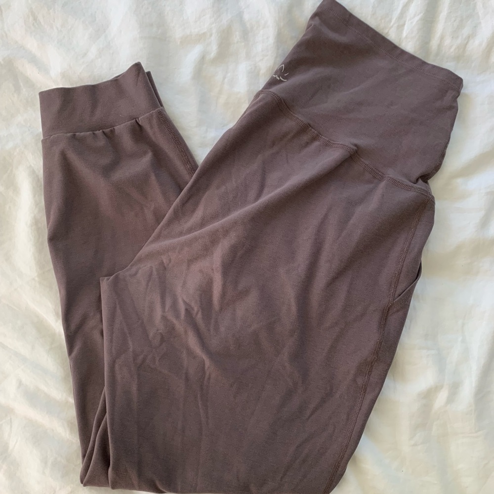 XL Beyond Yoga - Spacedye Beyond the Bump Maternity Midi Jogger
